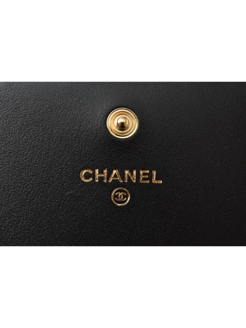 Chanel Belt Bag Coin Case Chain Pouch Boy Black Gold Hardware - Picture 8 of 10